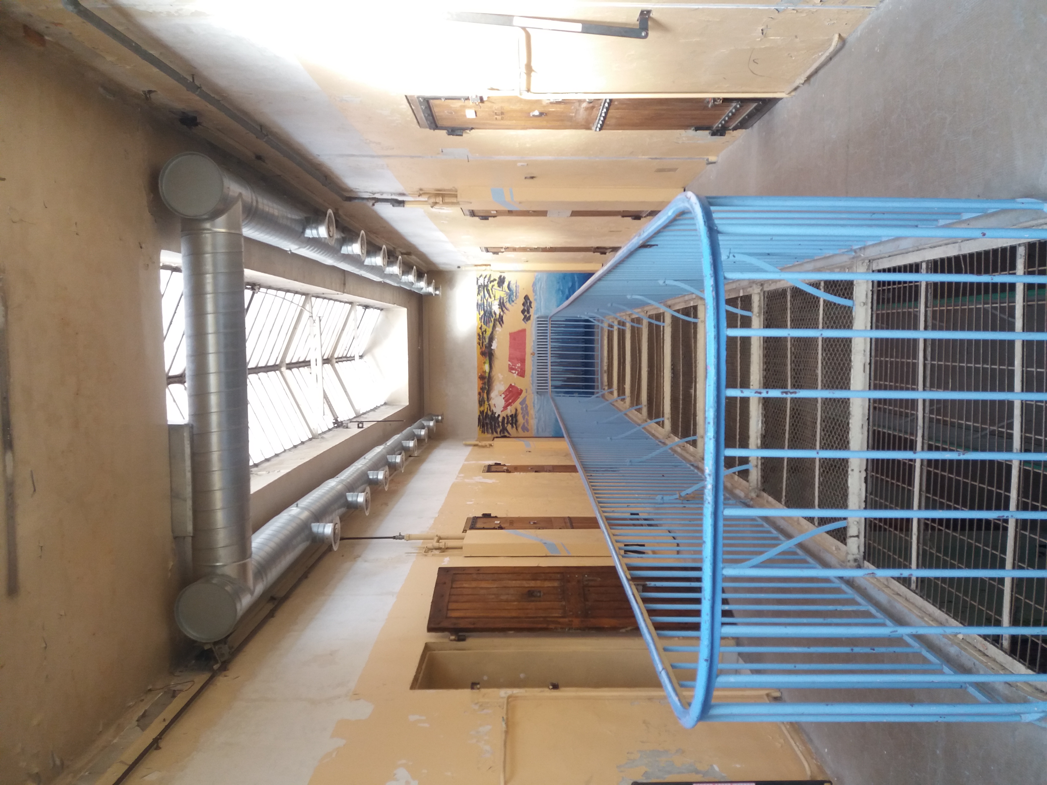 Intérieur de la Prison Montluc à Lyon.